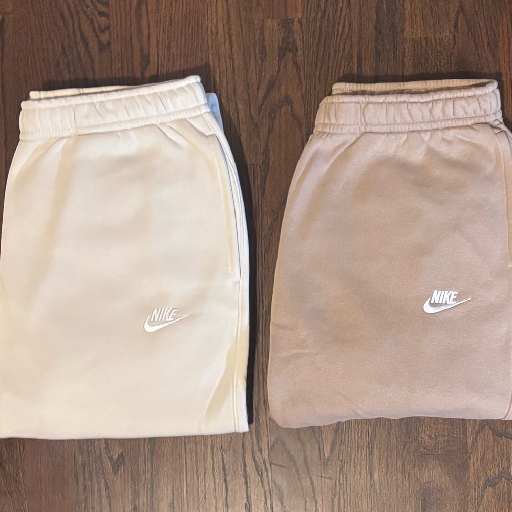 NIKE JOGGERS BIEGE AND BROWN *BRAND NEW*